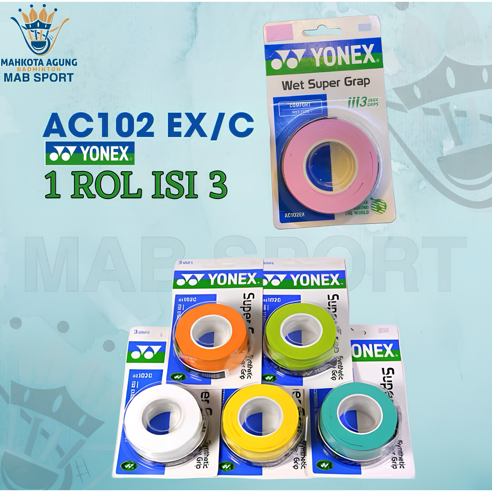 Grip Yonex AC102EX Wet Super Grab