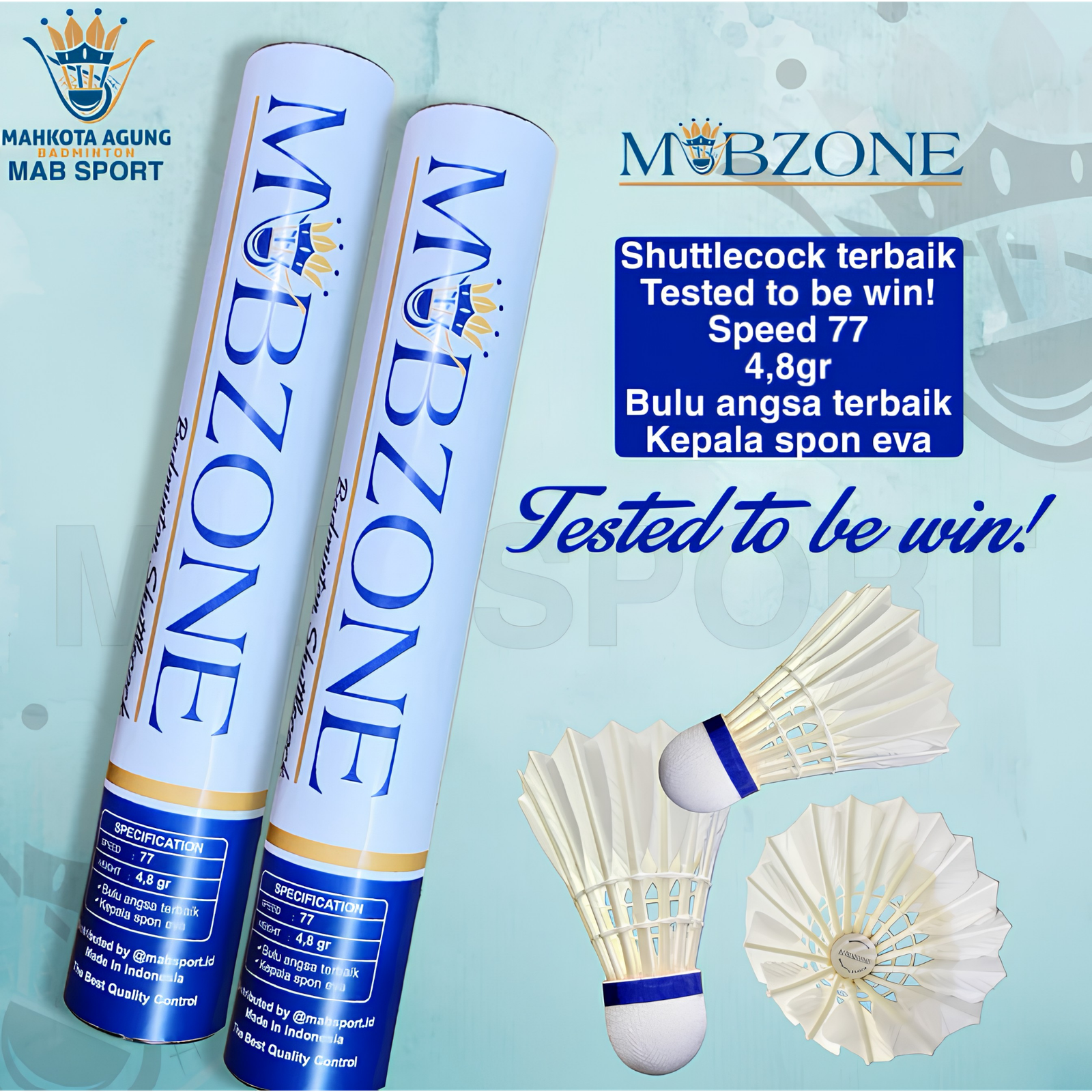Shuttlecock MABZONE Super