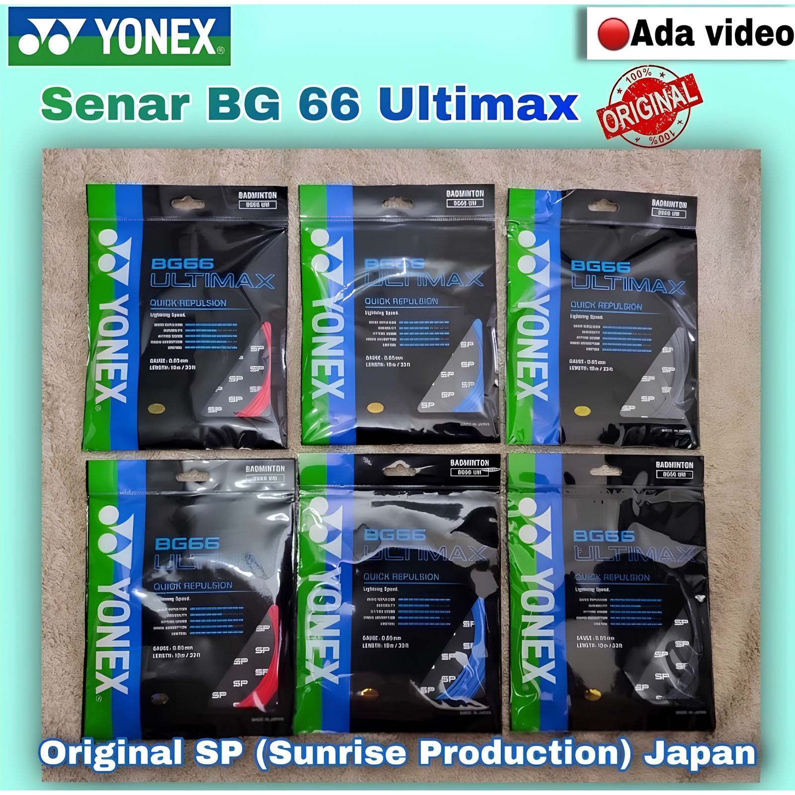 Senar Yonex BG66 Ultimax