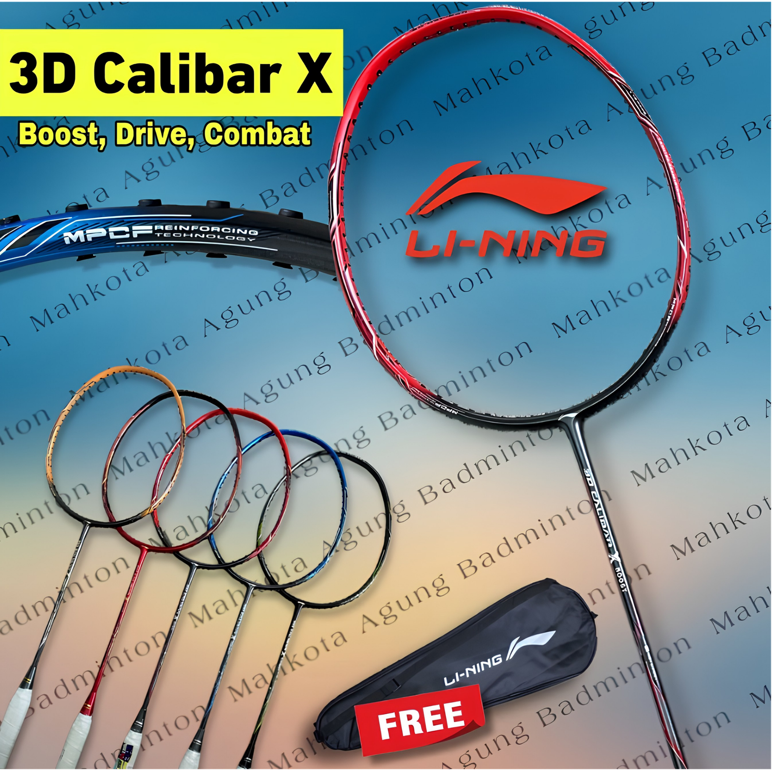 Raket Lining 3D Calibar X