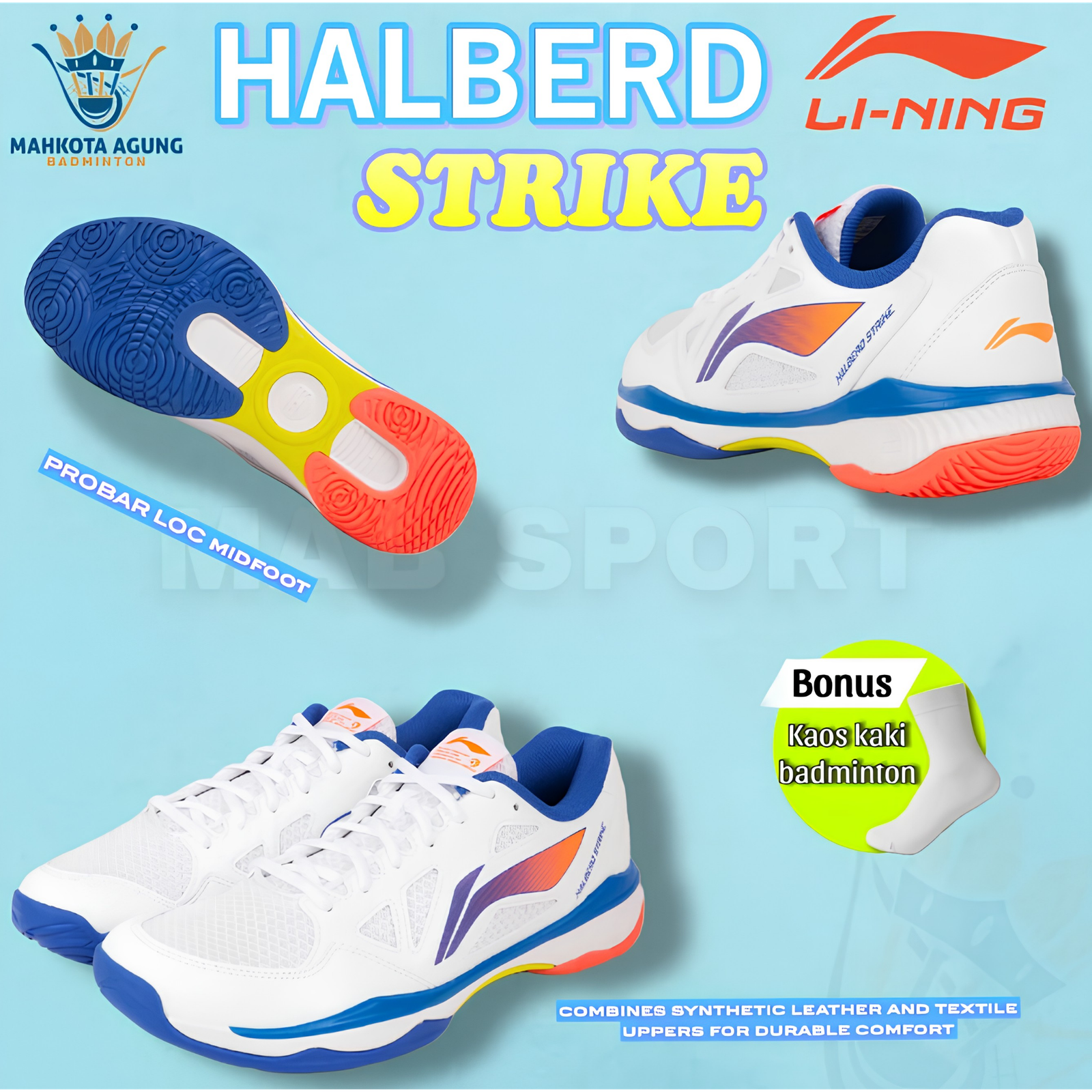 Sepatu Lining Halberd Strike