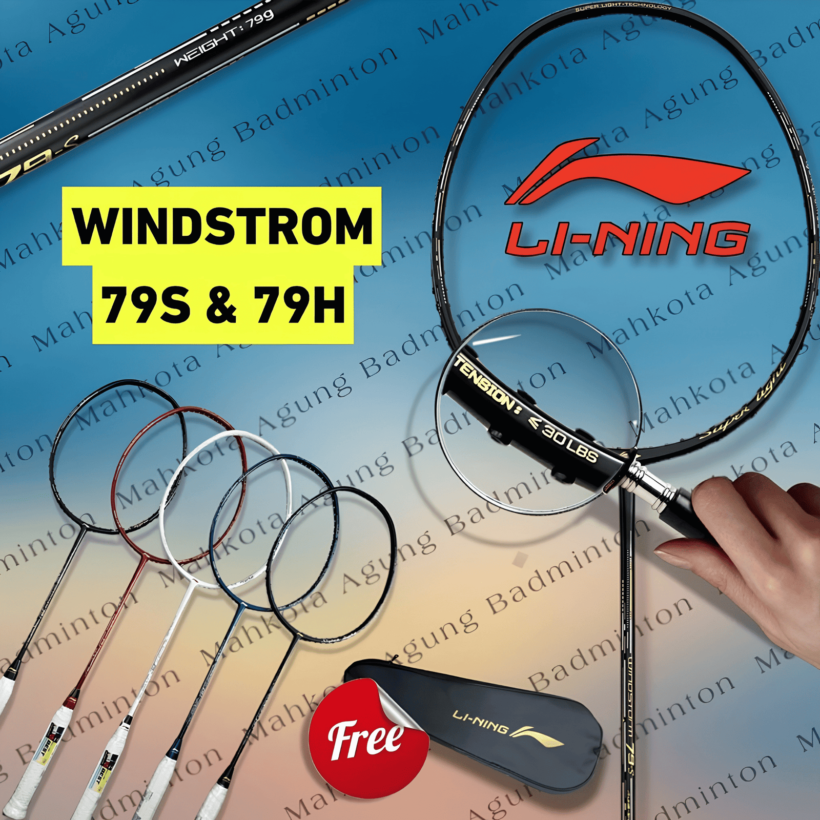 Raket Lining Windstorm 72