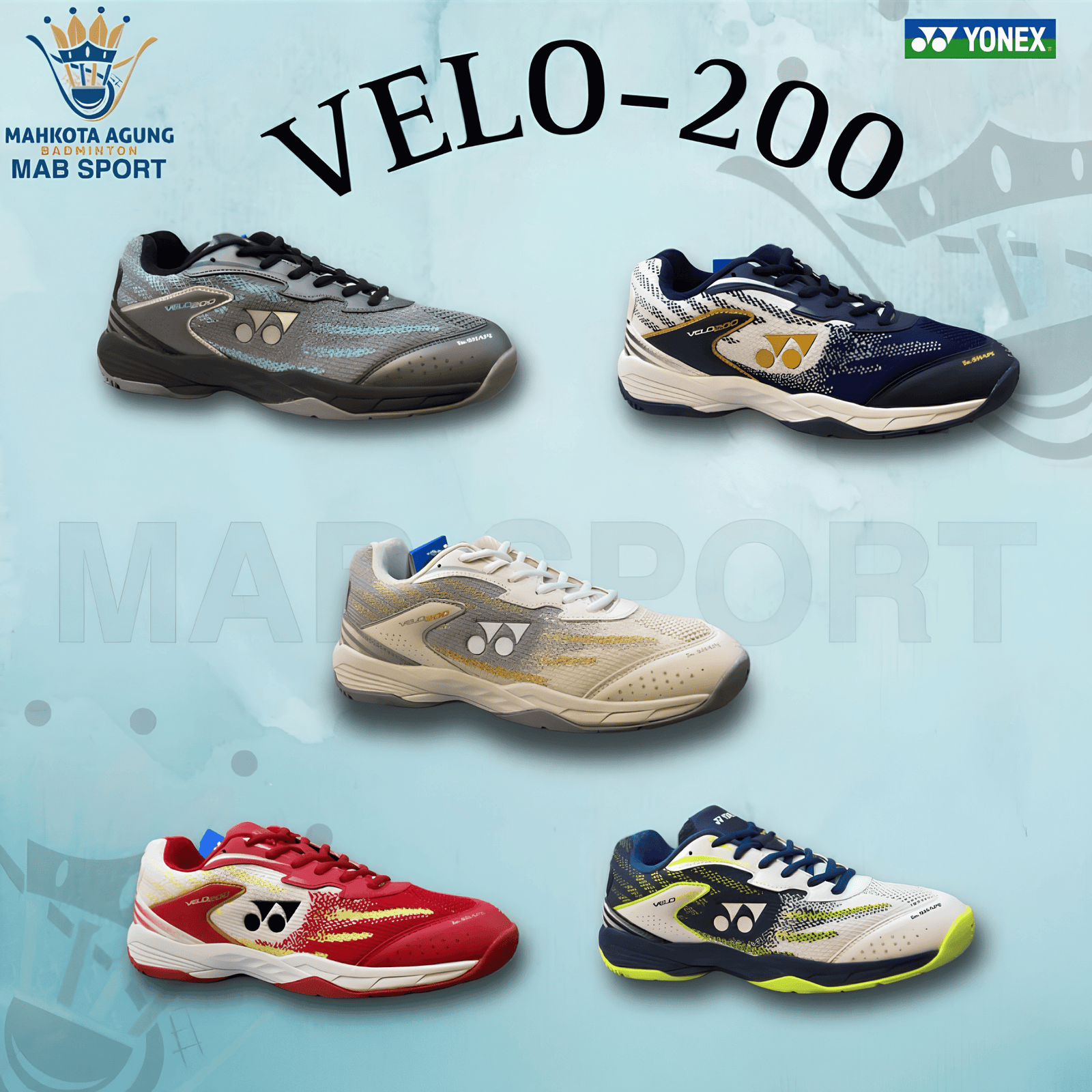 Sepatu Yonex Velo 200