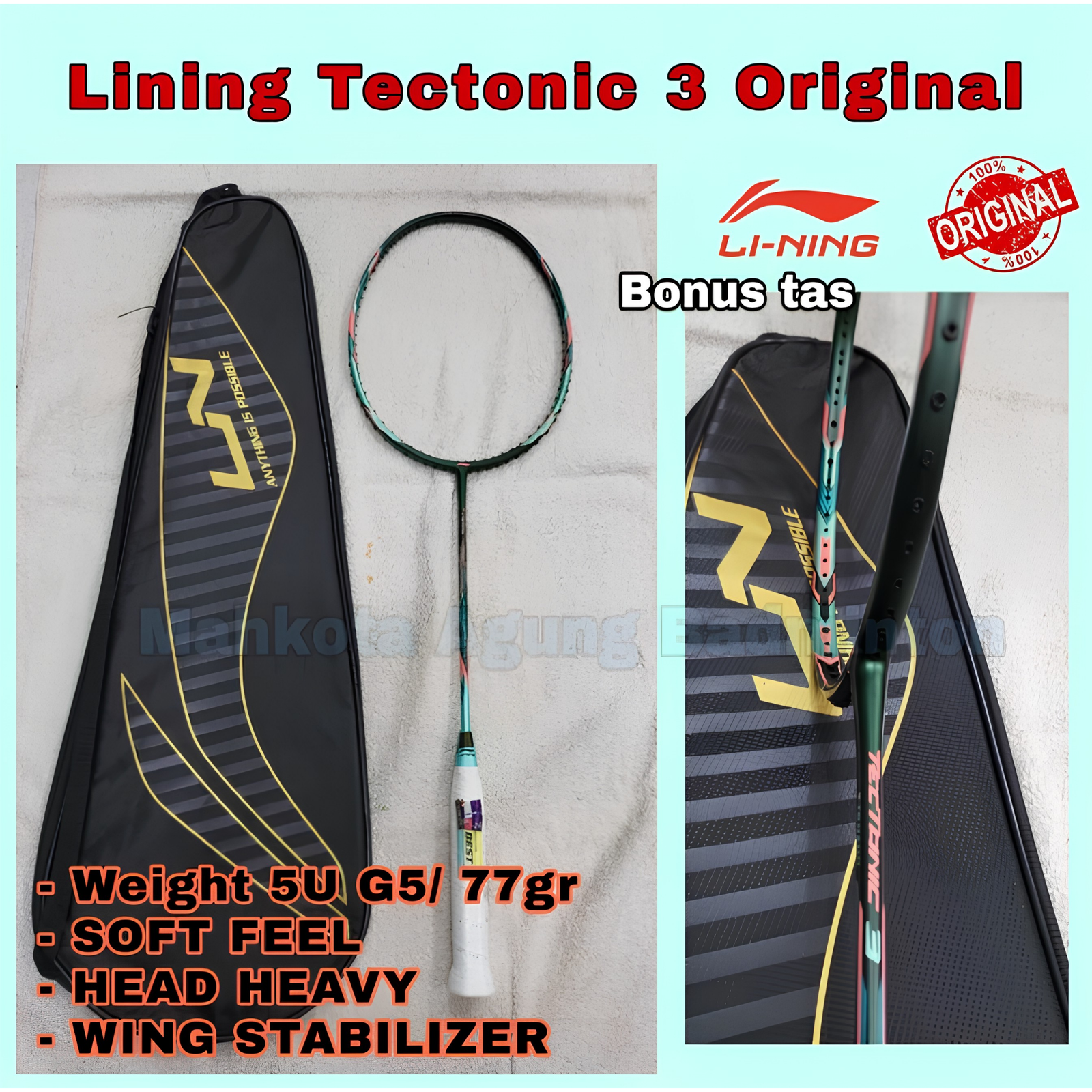 Raket Lining Tectonic 3